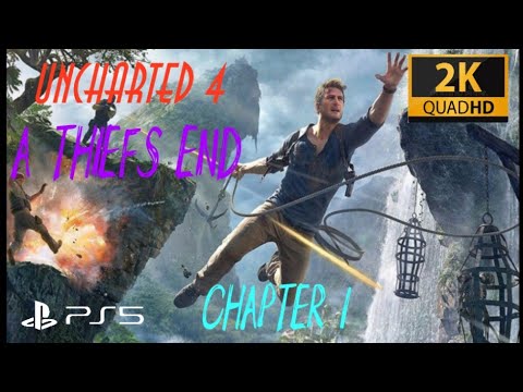 Uncharted 4: A Thief End (PS5) gameplay | Chapter 1 gameplay | xbox series gameplay