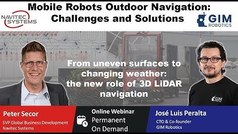 AGV- AMR Mobile Robots Outdoor Navigation Challenges and Solutions