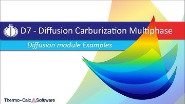 Example D_07 - Diffusion Carburization Multiphase