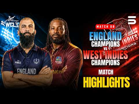 Match Highlights | England Champions vs West Indies Champions | Match 08 | WCL 2026 | M9O1T