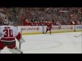 Michalek from spezza and alfredsson on one touch pass