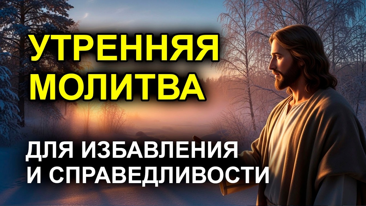 УТРЕННЯЯ МОЛИТВА, ЧТОБЫ ВРАГИ УПАЛИ В СВОЮ ЖЕ ЯМУ  Божественная справедливость