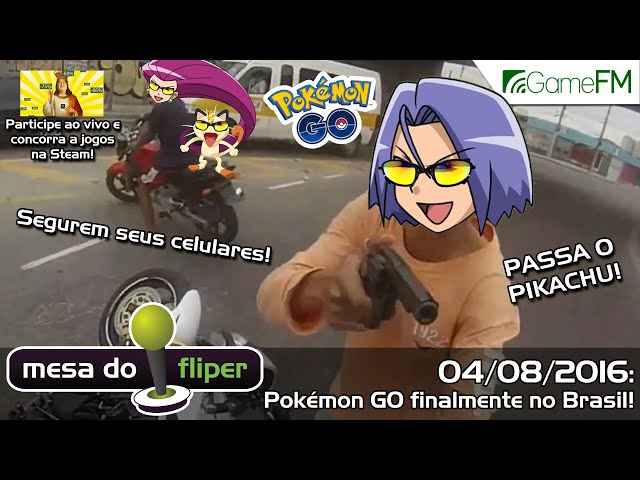 Finalmente os brasileiros tem acesso a Pokémon GO!