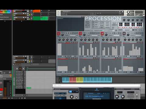 Procession Midi sequencer for Kontakt 5 Randomize Examples