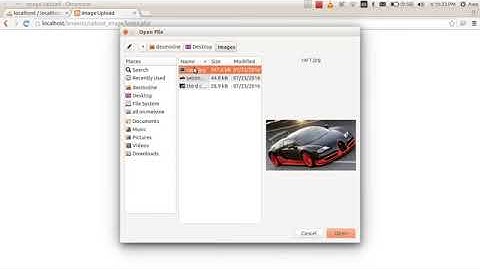 How to upload image to MySQL database and display it using php -APTECH SFC