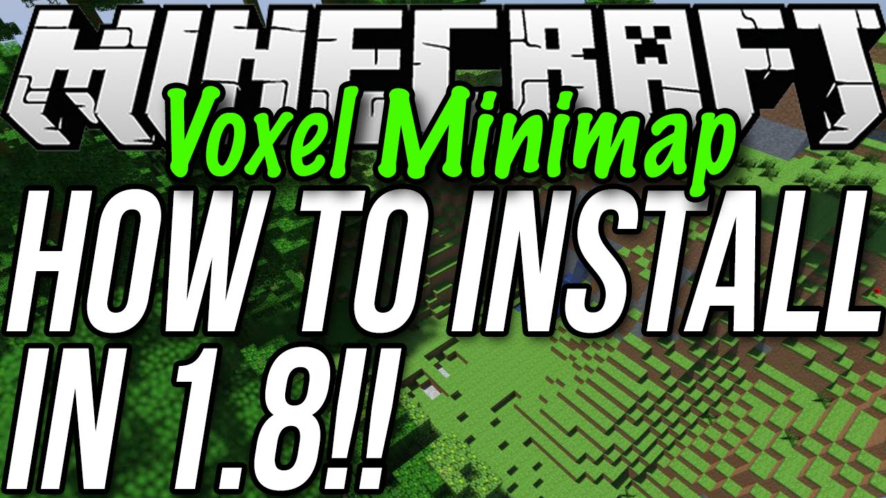 How To Install Voxel Minimap In Minecraft 1.8 - YouTube