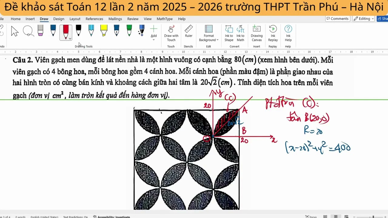 5 câu 8+ KS Trần Phú – Hà Nội  2026 lần 2