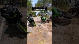 Too fast for a blind curve…