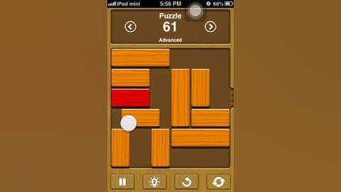 Unblock me solutions advanced level 61
