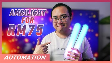 RM75 (US$15) Smart RGB Light Bars for your TV | Automation Ep. 7
