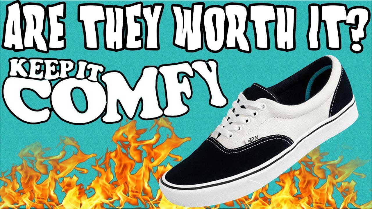 ARE VANS COMFY IT? COMFYCUSH REVIEW - YouTube