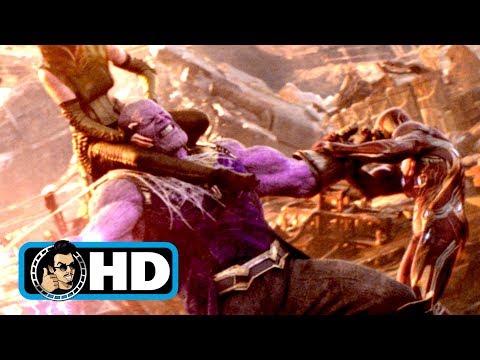 AVENGERS INFINITY WAR Extended Thanos Fight Scene & B-Roll (2018) Marvel