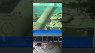 CROWS system check. Checking functionality and operation of CROWS system, activating thermals.