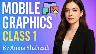 Learn Mobile graphics on phone | first class | for beginners| very easy and simple|