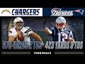 Philip &amp; Brady Put on Passing Clinic! (Chargers vs. Patriots 2011, Week 2)