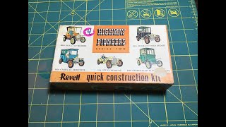 Revell Highway Pioneers 1908 Buick "10" Rumble Unboxing