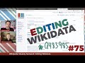 Live wikidata editing 75