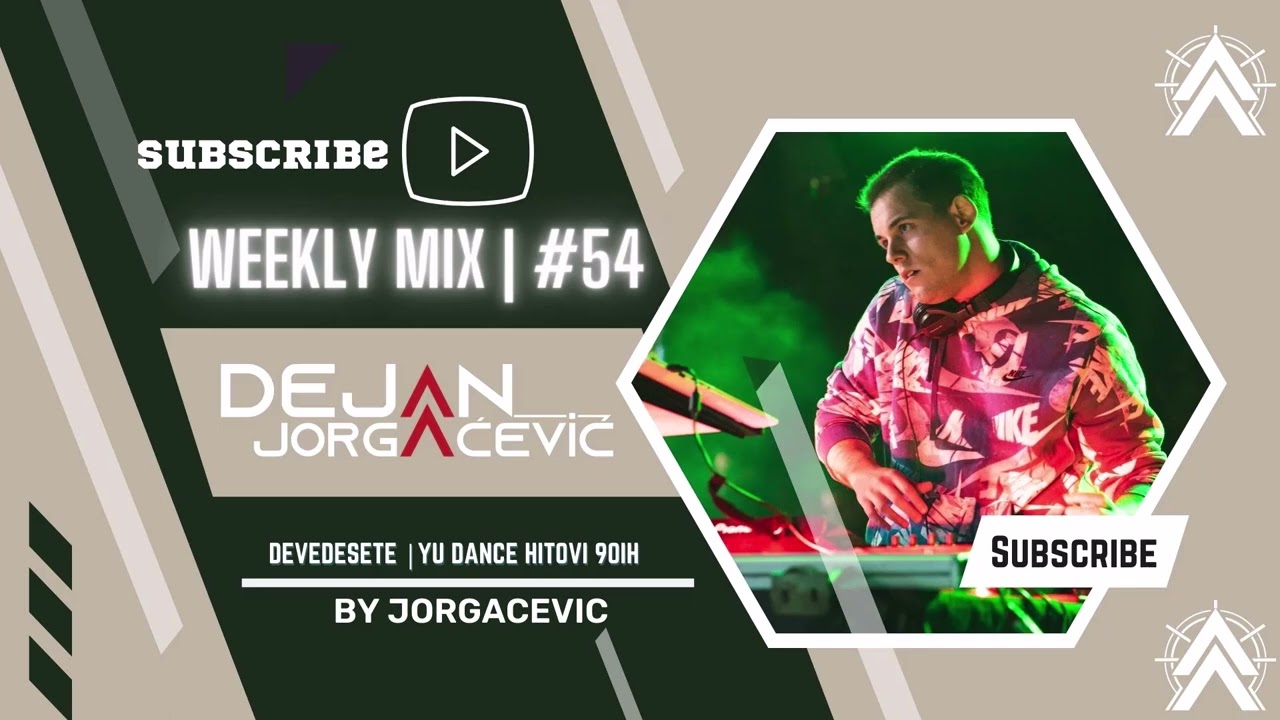 DEVEDESETE DANCE MIX | DJ JORGACEVIC | *YU DANCE MIX 90s*