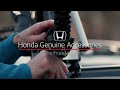 Honda genuine accessories
