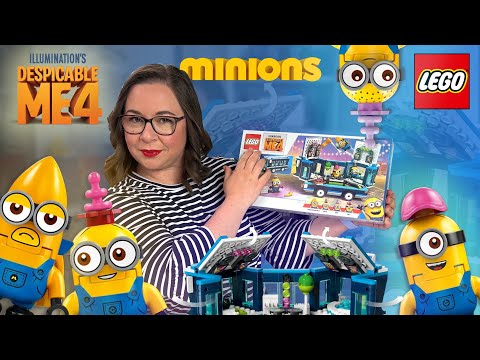 Конструктор Lego Despicable Me Музыкальный автобус для вечеринок Миньонов 75581