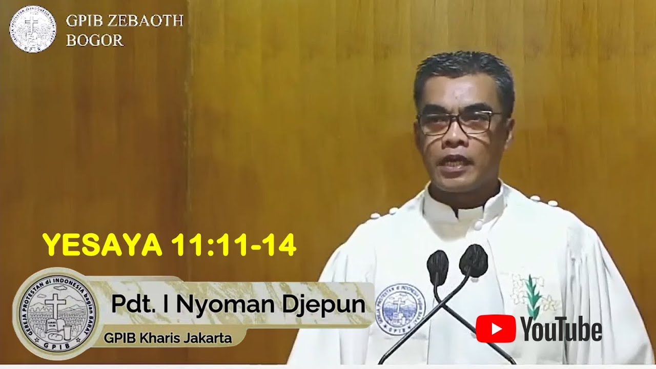 PASKAH : Restorasi bagi manusia | Yesaya 11:11-14