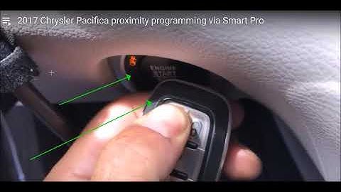 2017 Chrysler Pacifica (Smart Pro only) vehicle behavior you need to be aware of
