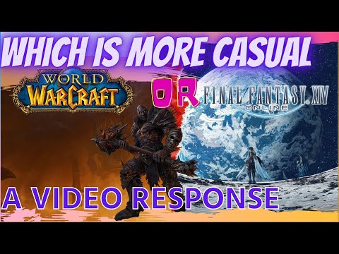 Final Fantasy XIV less casual than WoW? | Response to Blizzard forum post