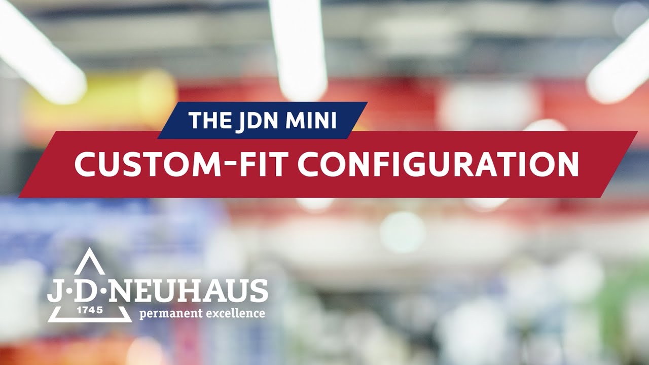 J.D. NEUHAUS Group JDN mini Custom Fit Configuration I English YouTube