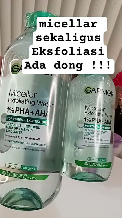 Garnier EMG GK pernah gagal #garnierindonesia #micellarwater