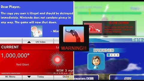 Nintendo Wii Analog Horror/Creepypasta Compilation
