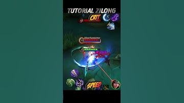 BEST BUILD ZILONG 💪|TUTORIAL ZILONG |MOBILE LEGENDS BANG BANG #mlbb  #shrots