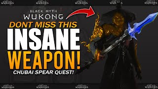 How To Get Chubai Spear // Amazing Secret Quest Weapon // Black Myth Wukong Guide