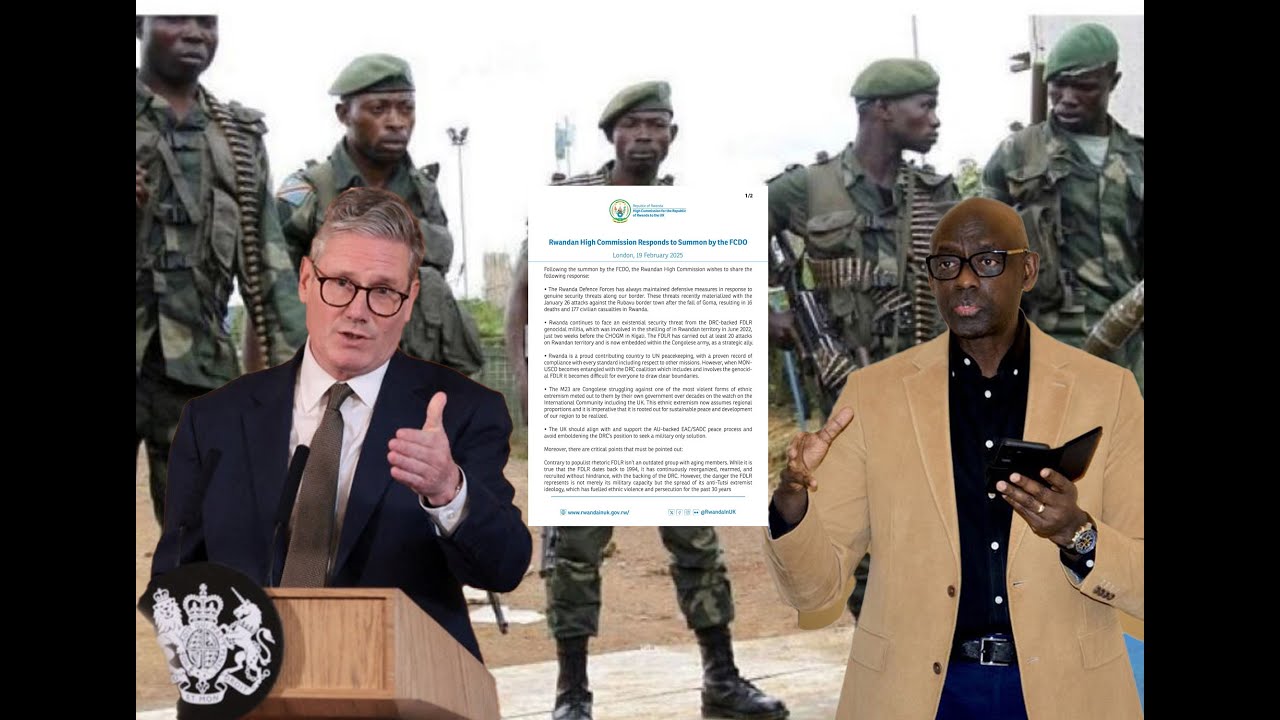 U Rwanda rwasubije Ubwongereza ku bibera muri Congo/FDLR ikomeje kuba ...