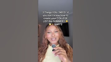 3 Things YOU *NEED* if you don