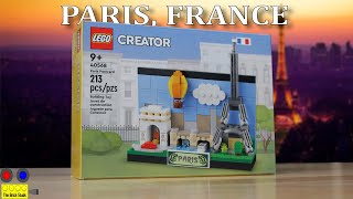 Lego Creator Paris Postcard #40568