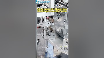 Hinge Assembly Machine#machine #leatop #assemblyline  #factory#hingemachine #hingemachinery #hinges