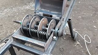 DIY Hammer Mill Machine  Making Hammer Mill