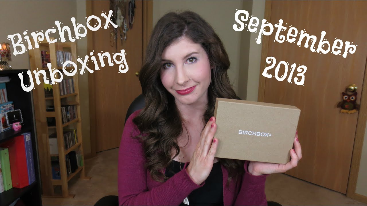 Birchbox Unboxing September 2013