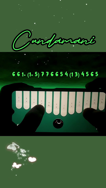 keylimba Tutorial”cundamani” #shorts #denycaknan #kalimba #kalimboost #keylimba