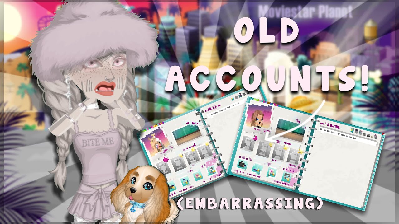 exploring my OLD msp accounts! | MOVIESTARPLANET 