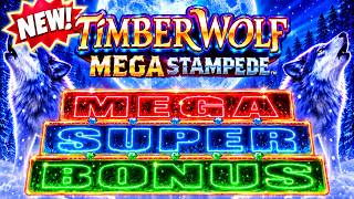 🚨NEW!🚨 TIMBER WOLF MEGA STAMPEDE! FIRST ATTEMPT BONUSES at the VENETIAN CASINO in LAS VEGAS! screenshot 4