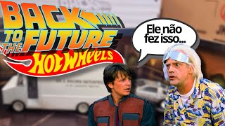 Unique Open Box! Back to the Future Hot Wheels Set - YouTube