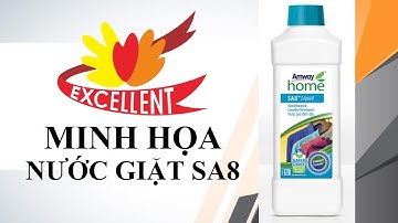 Demo - Minh họa nước giặt SA8 Amway - EXCELLENT VIỆT NAM