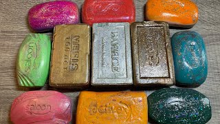 205 Painted soap bars | Крашеное мыло | ASMR soap | No talking