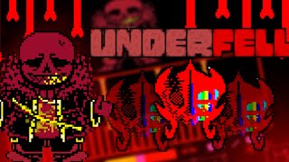 Underfell Sans Fight Phase 1 - 2 completed (Take By Traxsus) - Undertale Fangame