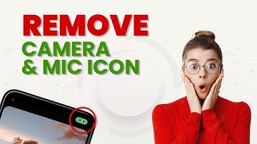 How to Disable Green Dot Camera Icon From Notification |  Remove Camera Indicator Icon