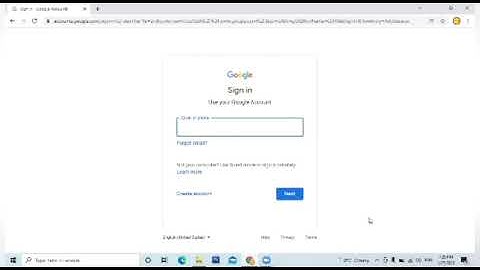 How To Create a New Google Account In Our Laptop With ScreenReader. ℹ️Full Process To Create Account
