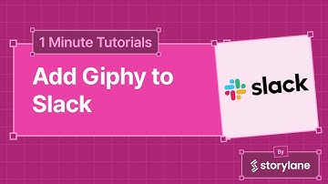 How to Add Giphy to Slack | 1-Minute Tutorials