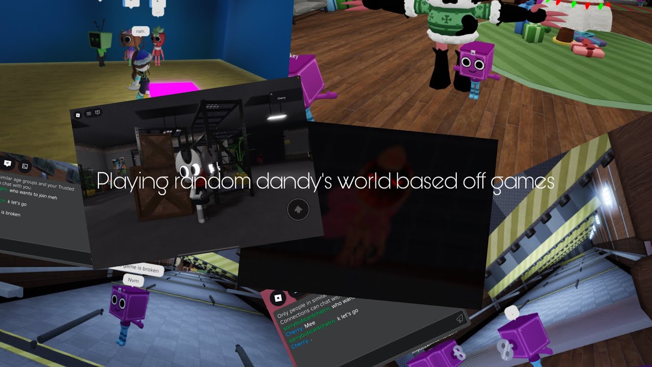 Playing games games based off dandy’s world