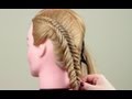 Косичка обратный рыбий хвост. Reverce Fish Tail Braid